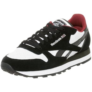 Buy Reebok Men's Classic Leather Perf Update Sneaker,White/Black/Char ...