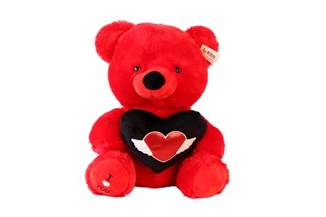 Red Teddy Bear Stuff Stoy - Toys 4 You