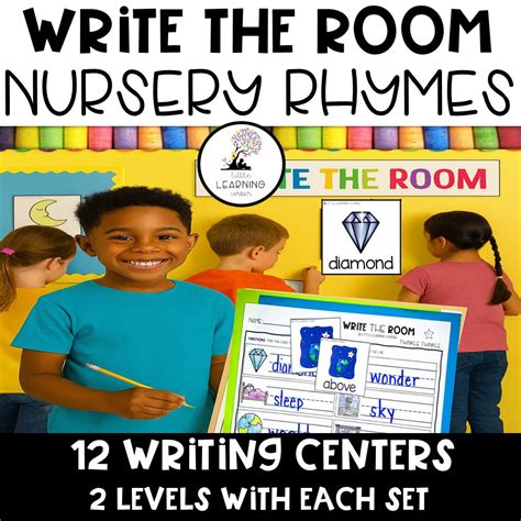 Nursery Rhymes Write the Room | A Fun Way to Build Literacy Skills ...
