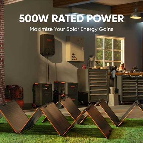 Jackery SolarSaga 500X Solar Panels, 500W Power India | Ubuy