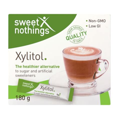 Sweet Nothings Xylitol Sweetener 36x5gr - Superb Hyper