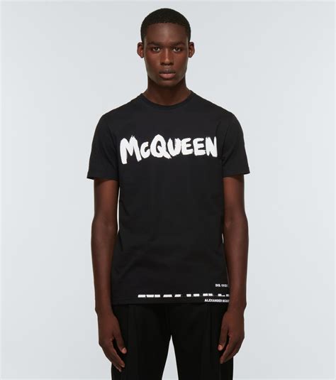 Alexander McQueen - Logo cotton T-shirt Alexander McQueen