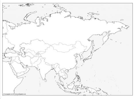 Asia Simple Map Outline 的图像结果
