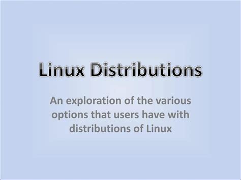 Image result for Every Linux Distro Explained
