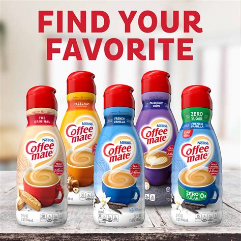 Nestle Coffee Mate Hazelnut Liquid Coffee Creamer, 64 fl oz