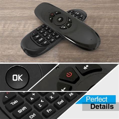 INNOVIX Air Mouse Remote Universal TV Remote Air Mouse, Wireless ...