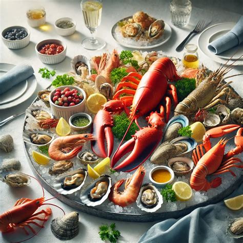 Assiette de Fruits de Mer – Une Entrée Festive et Éblouissante - Les ...
