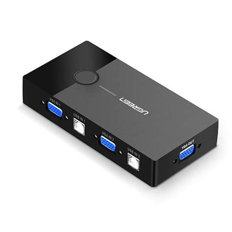 UGREEN 2-Port USB KVM Switch Box ABS Case | Kelingtone