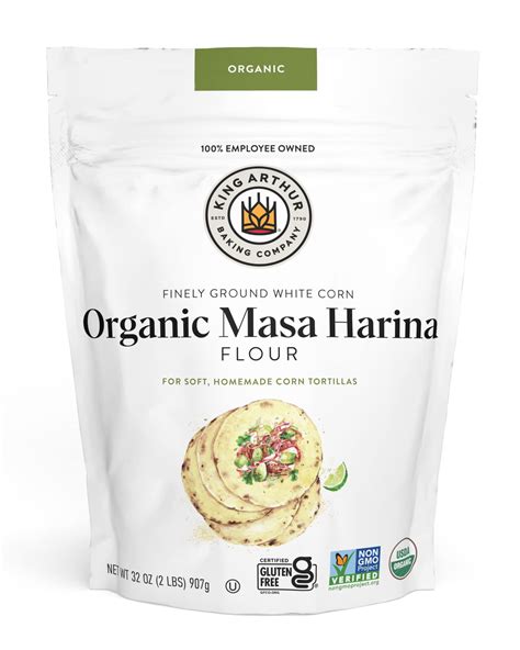 Buy King Arthur Masa Harina, Certified , Finely Ground, Non GMO Project ...