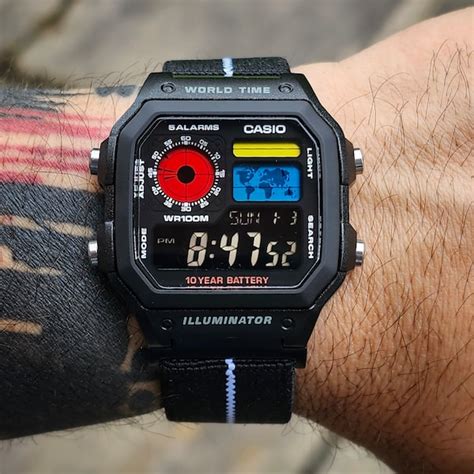 Buy Casio Ae1200 Strap Online In India - Etsy India