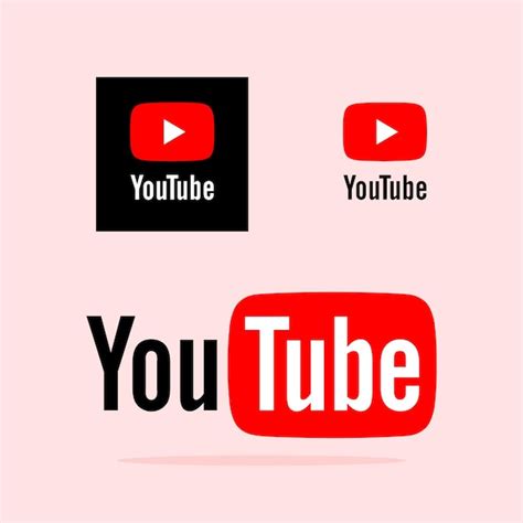 Youtubelogomodernlogovariation | Premium Vector