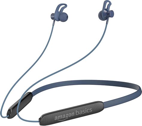amazon basics Bluetooth 5.0 Neckband, IPX-6 Rated, Up to 42 Hours ...