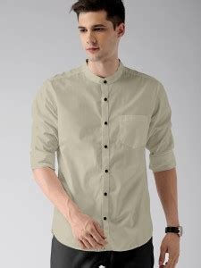 Paul Jordan Men Washed Casual Silver Shirt - Buy Paul Jordan Men Washed ...