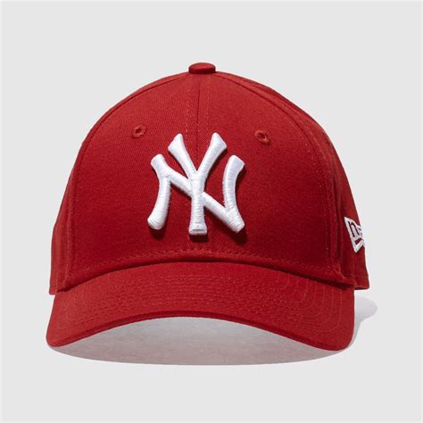 Red New Era Kids Ny Yankees 9forty Cap Caps And Hats | schuh