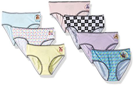 Buy Intimo Little Girls' Five Nights At Freddy's Underwear 7 Pack ...