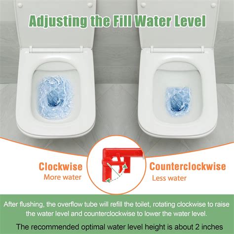 Saillong Toilet Fill Valve Replacement, Universal India | Ubuy