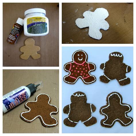 DIY Family of Gingerbread Men Ornaments - Morena's Corner