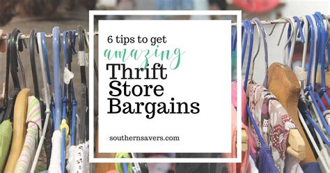 6 Tips to Get Amazing Thrift Store Bargains :: Southern Savers