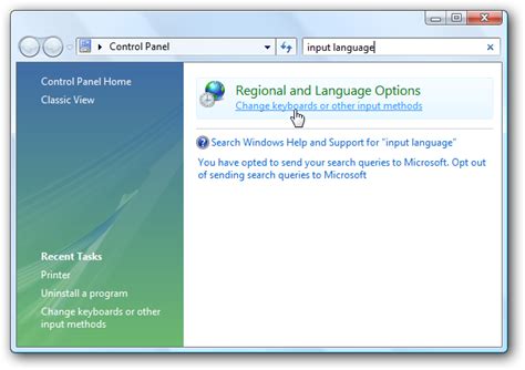 Image result for Windows XP Change Language