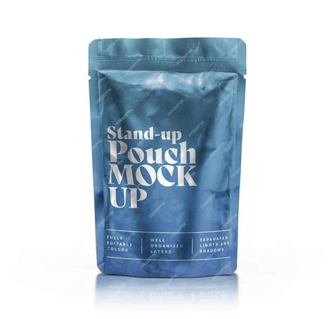 Premium PSD | Stand up pouch bag mockup for coffee bag packaging psd ...
