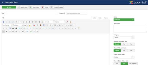Snippet Tutorial 的图像结果