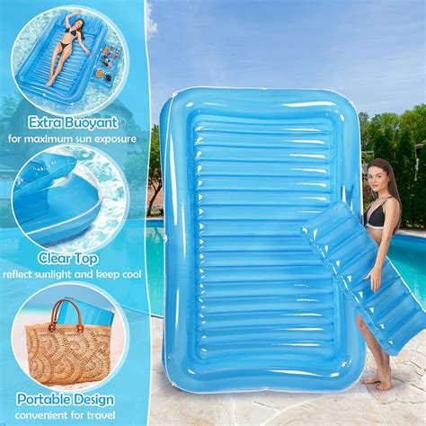 FFOUYYEG Suntan Tub, Large Tanning Pool Float for Adult, India | Ubuy