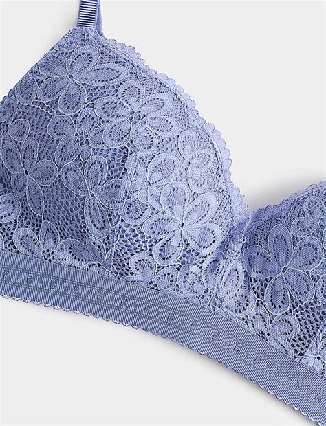 Buy Cleo Lace Non Wired Push-Up Plunge Bra (A-E) at Marks & Spencer