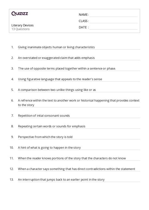 Image result for Recognizing Literary Devices