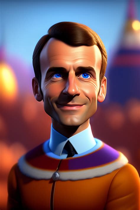 Lexica - Emmanuel Macron as a pixar disney character from up 2 0 0 9 ...