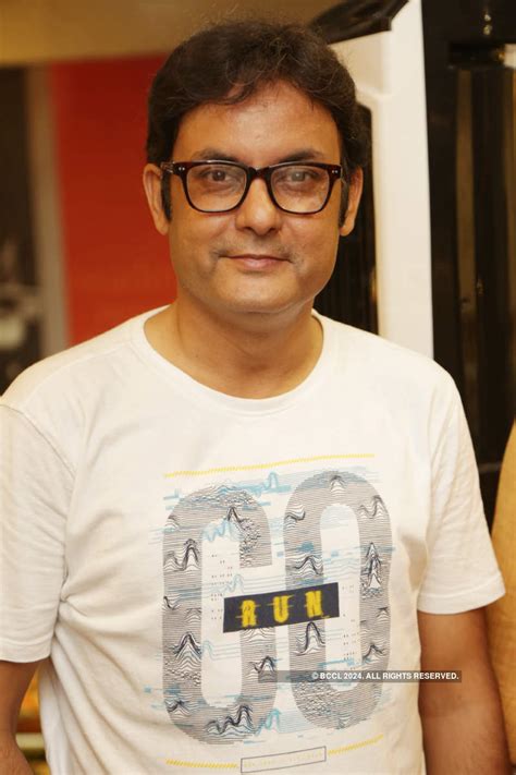 Padmanabha Dasgupta poses for the lensman during the trailer launch of ...