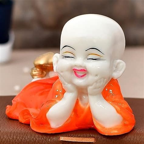 Buy Karigaari Laughing Baby Buddha Resine Showpiece I Best Home Décor ...