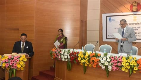 Former Police Officer Makarand Ranade Sworn in as Maharashtra State ...