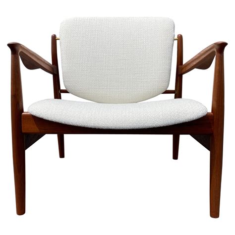 Midcentury Lounge Chair by Finn Juhl for France and Sons at 1stDibs ...