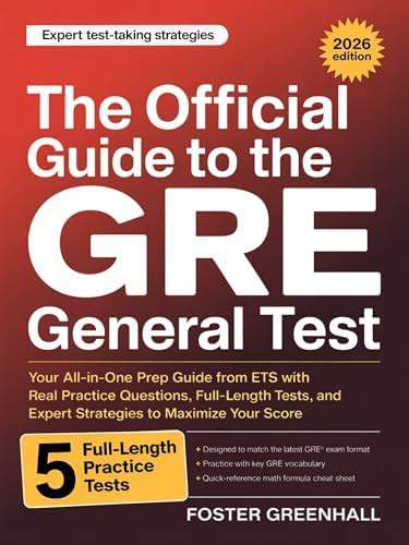 The Official Guide to the GRE General Test: Your All-in-One Prep Guide ...