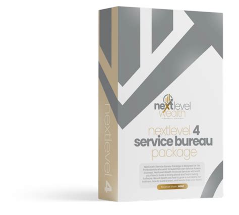 NextLevel 4 Service Bureau Pacakage | Next Level Wealth Financial Services
