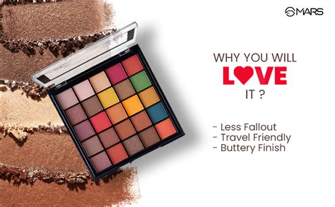 MARS Makeup Kit For Women - 25 Shades Eyeshadow Palete With Blush ...