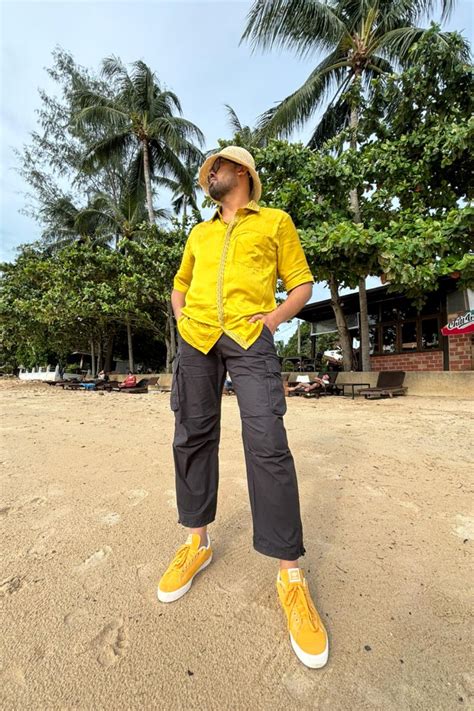 Yellow-Green Braid Shirt – Neora By Nehal Chopra