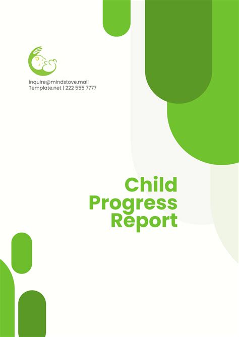 Free Child Care Progress Report Template to Edit Online