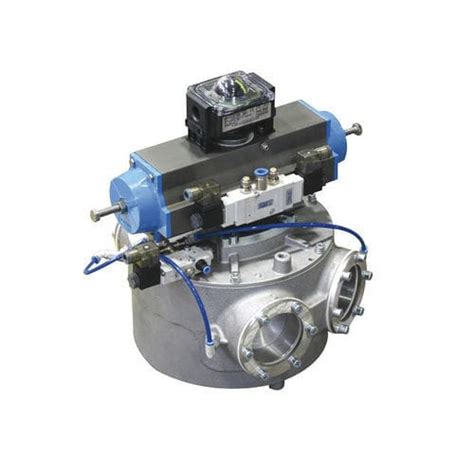 Pneumatic conveying diverter valve - VAR series - WAMGROUP S.p.A - for ...