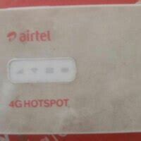 Airtel — 4g hotspot, model no: ce0560, make: tcl communication ltd