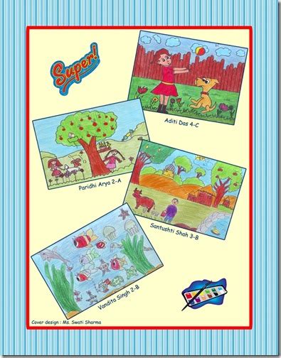 Children's Magazine Cover Design