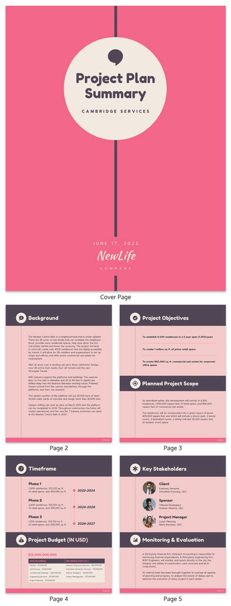 Image result for Project Management Plan Overview