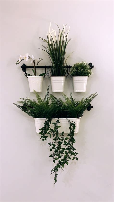 Ikea creations - wall hanging planters | Ikea hanging planter, Hanging ...