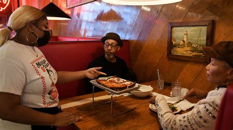 Inside Michigan & Trumbull a Detroit-style pizzeria in Corktown