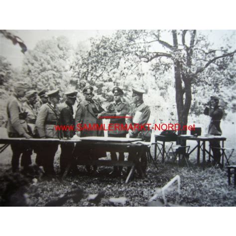 Polen Feldzug - Führer-Besprechung, Sammlermarkt-Nord, militärische ...