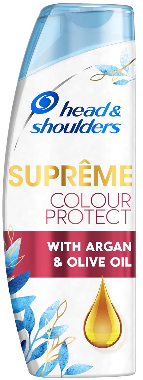 Head & Shoulders Anti Dandruff Shampoo Color Protect Argan & Olive Oil ...