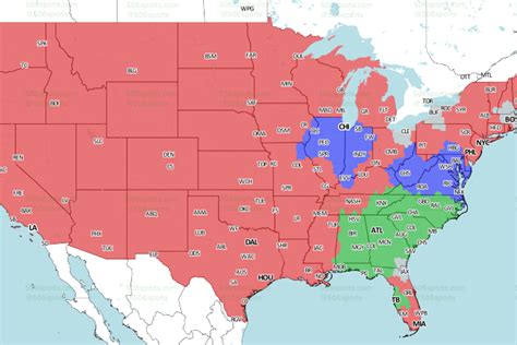 NFL TV Schedule, Coverage Maps for Week 16 | FOX Sports