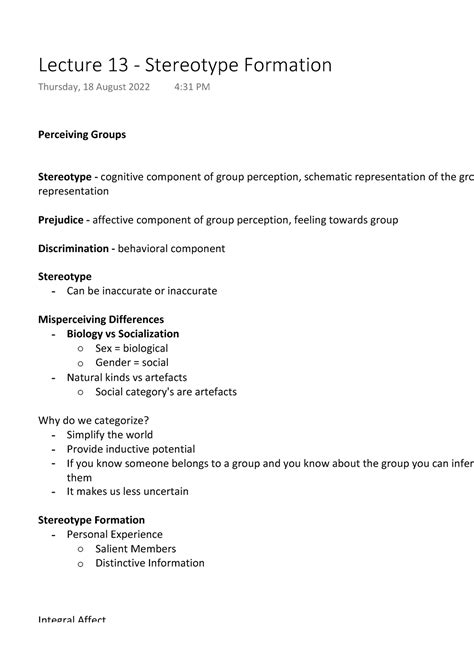 Stereotype 的图像结果