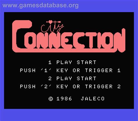 Image result for City Connection MSX
