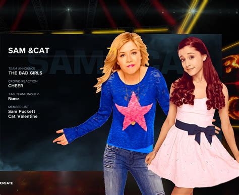 my Sam & Cat are in wwe2k23! : r/WWEGames